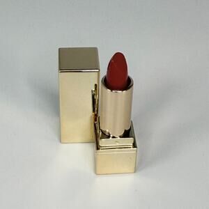 YSL Yves Saint Laurent Rouge Pur Couture Caring Satin Lipstick Red Travel .05 oz